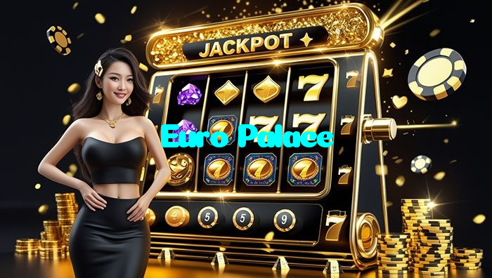 Euro Palace casino presented on mobile device in Pakistan with slots and live games